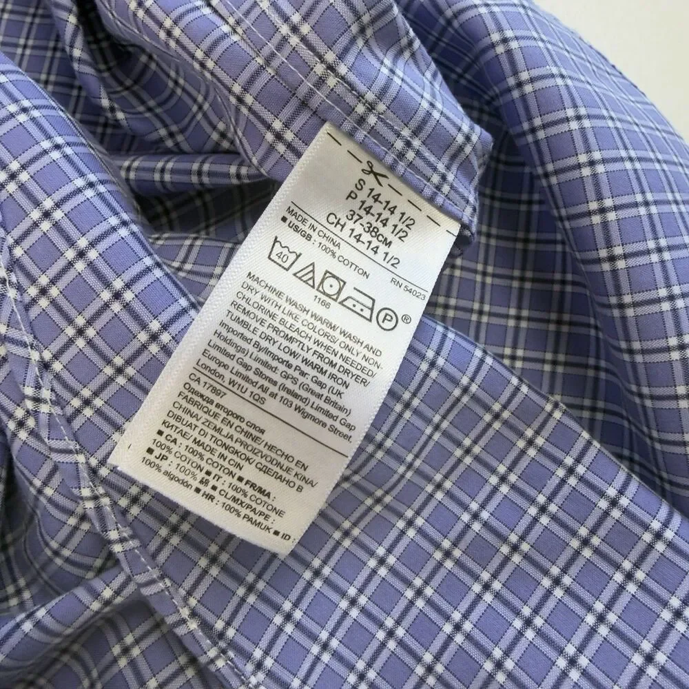 Banana Republic Camden Fit Shirt Men’s S Long Sleeve Button Up Cotton Stretch